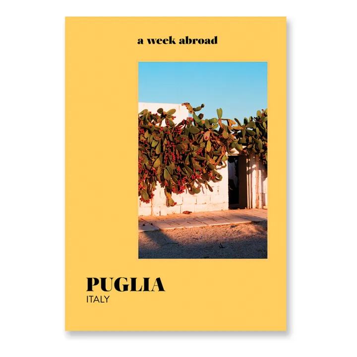 Livre de voyage - Puglia | Jaune- Image produit n°0