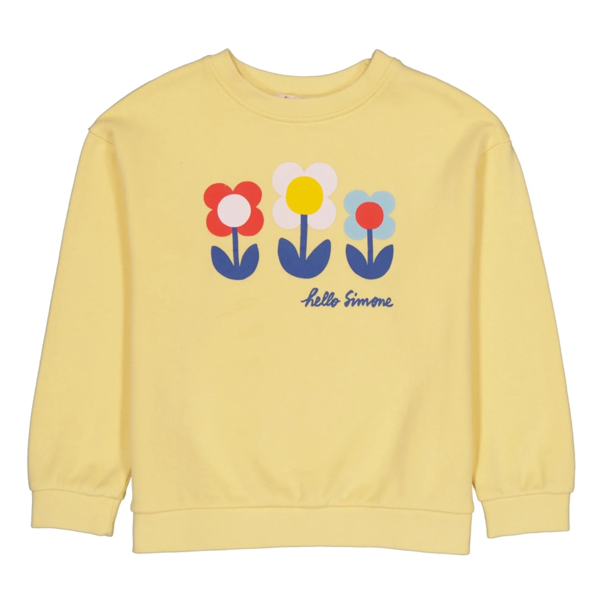 Hello Simone Pale Yellow Sweety Organic Cotton Sweater