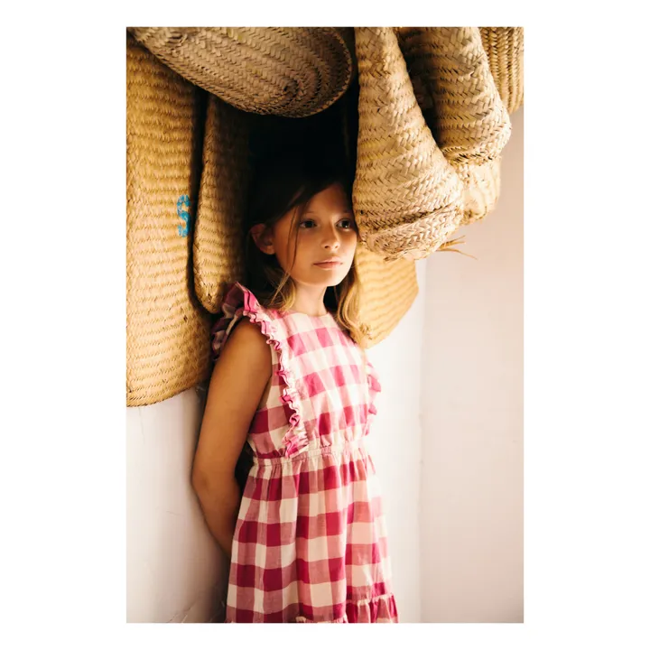 Violetta Dress | Fuchsia- Product image n°4