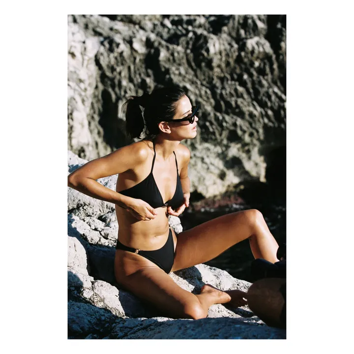 Amaretto Bikini Top | Black- Product image n°3