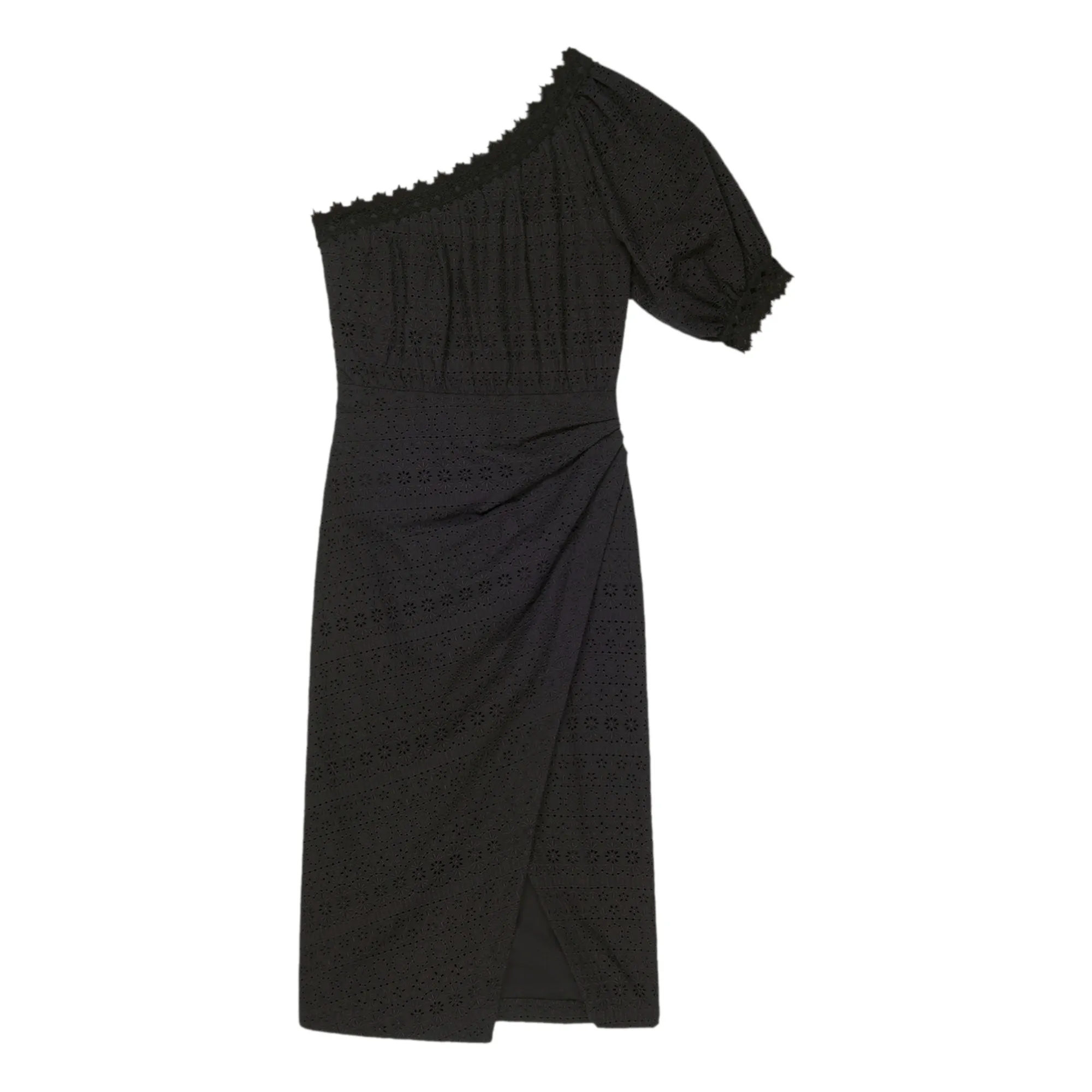 Vanessa Bruno Black Aureliane Asymmetrical Dress