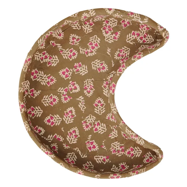 Plateau portaoggeti in carta | Marrone scuro