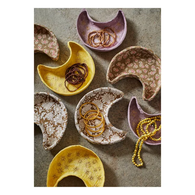 Plateau portaoggeti in carta | Marrone scuro