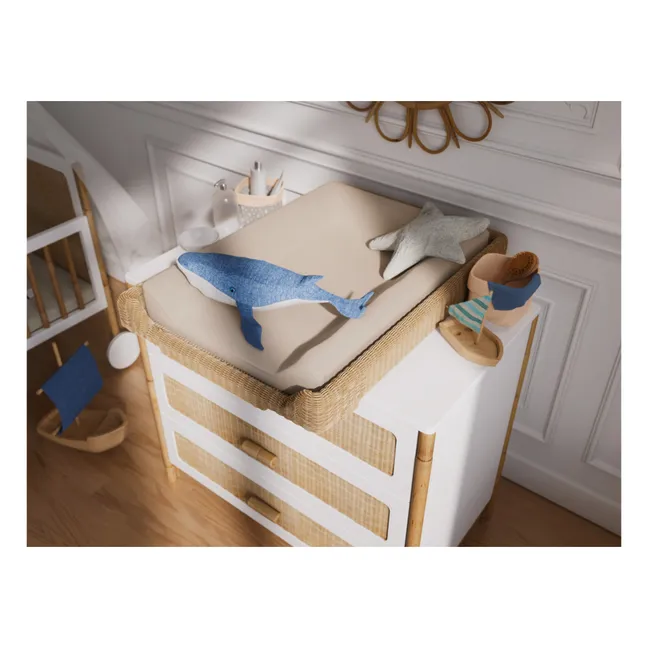 Rattan Changing Table