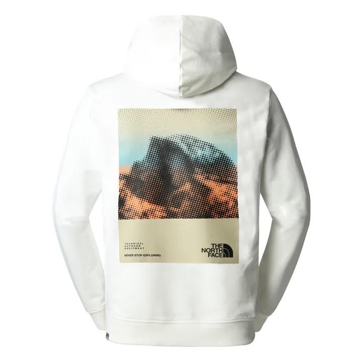D2 Graphic Hoodie | White- Product image n°0