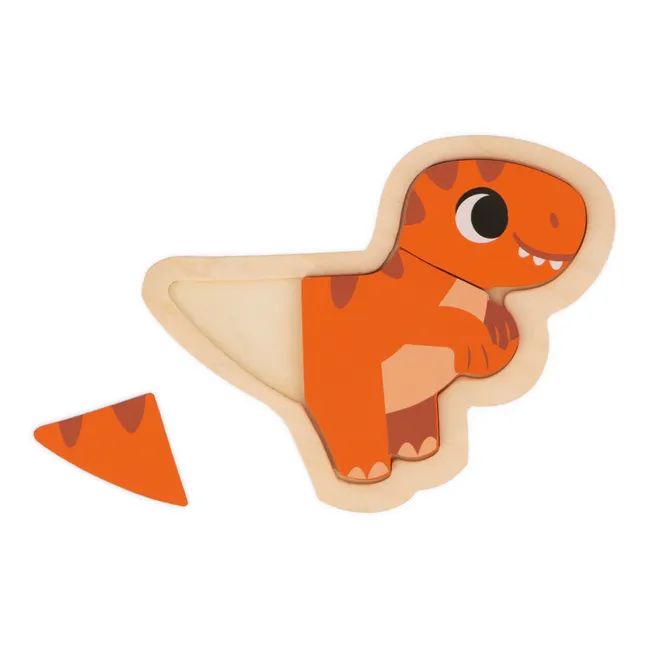 Puzzle Dino - set di 4