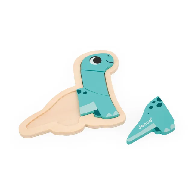 Puzzle Dino - set di 4
