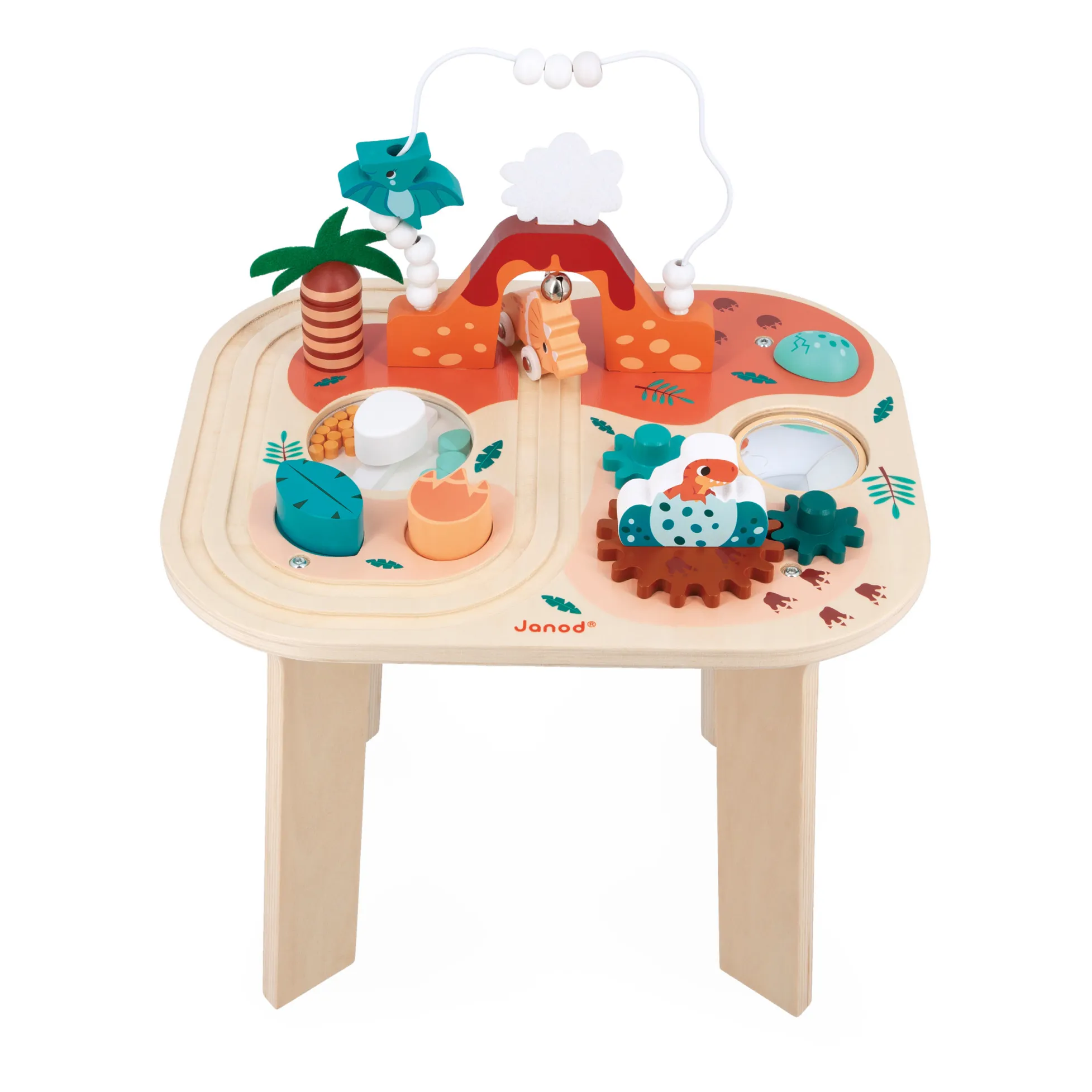 Janod Multicoloured Dino Activity Table