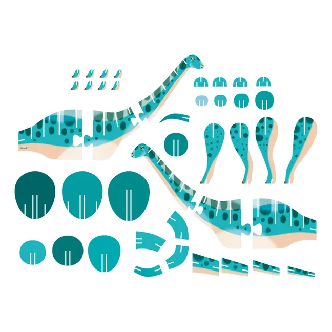 Puzzle 3D Diplodocus - 42 pezzi