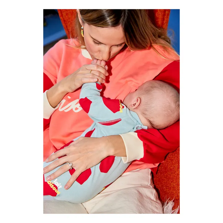 Sudadera de lactancia Bisou x Mathilde Cabanas | Rosa- Imagen del producto n°3