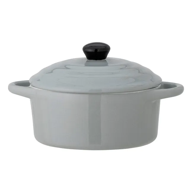 Piatto da servizio, in gres | Grigio