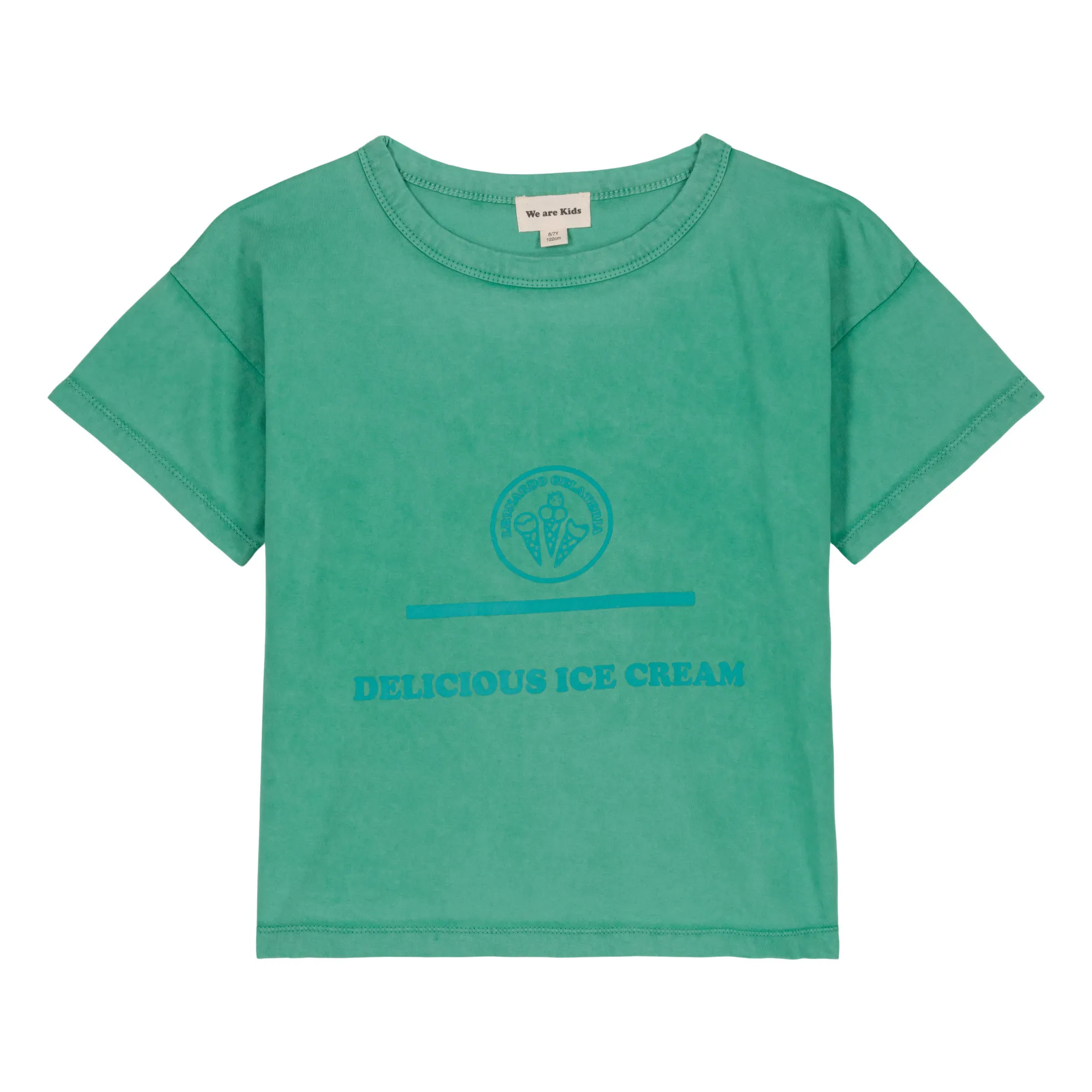 We Are Kids Chrome Green Dylan Organic Cotton T-Shirt