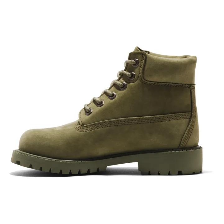 Boots Suède 6In Premium Colorblock | Vert olive- Image produit n°3