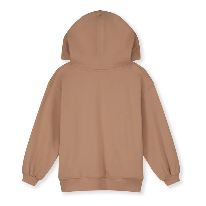 Organic Cotton Hoodie | Camel- Product image n°1