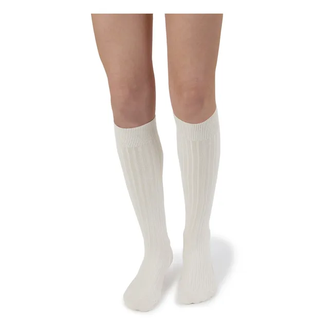 Socken La Haute | Weiß
