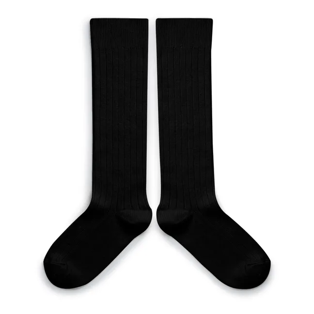 Socken La Haute | Schwarz