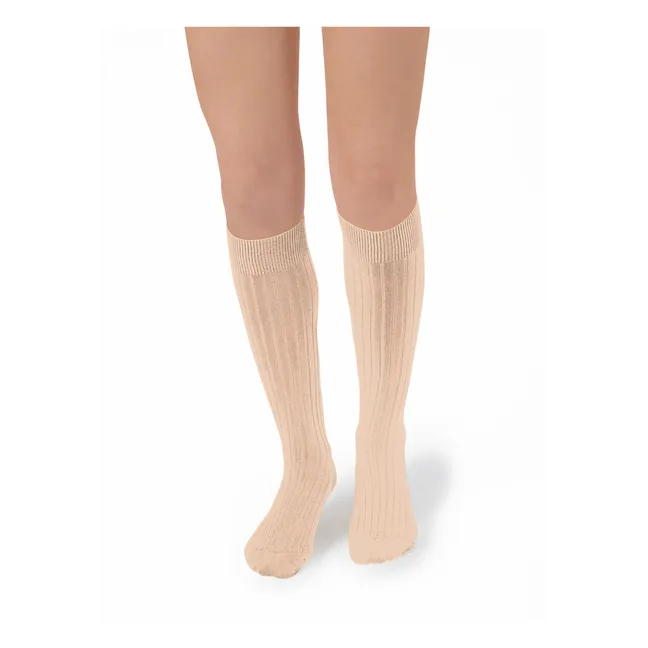 Calcetines La Haute | Rosa empolvado