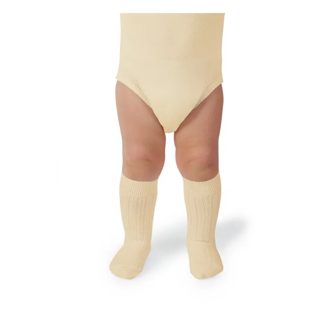 Chaussettes La Haute | Vanille