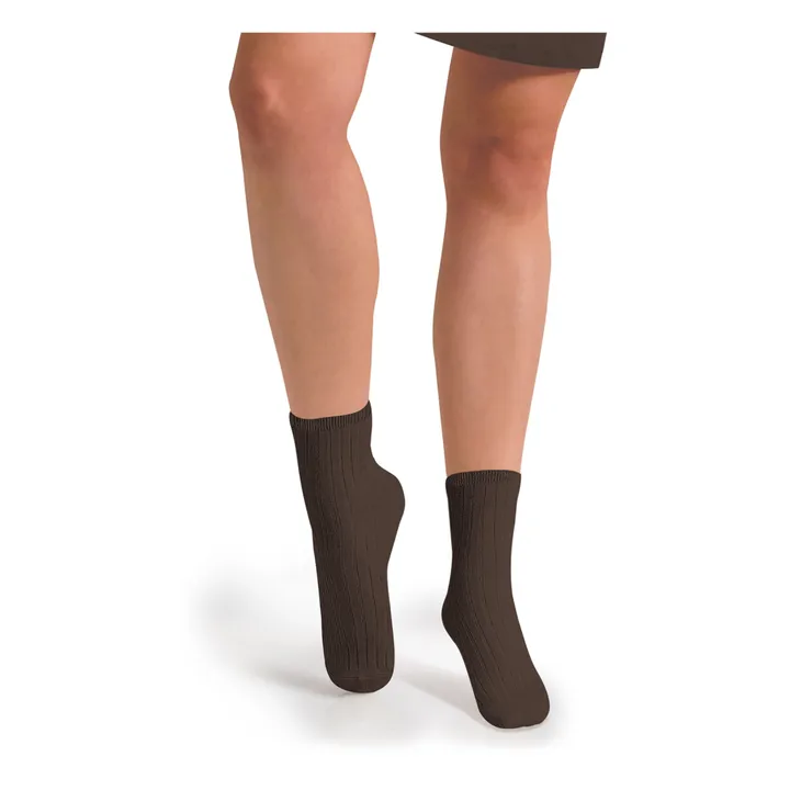 La Mini Socks | Brown- Product image n°1