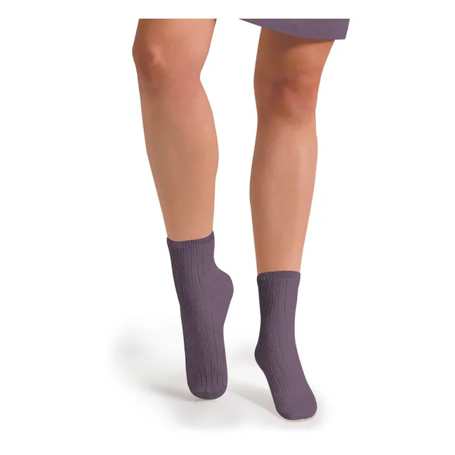 Socken La Mini | Violett
