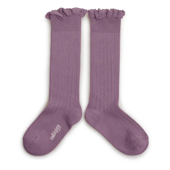 Chaussettes Joséphine | Violet