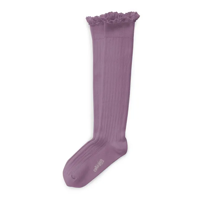 Chaussettes Joséphine | Violet