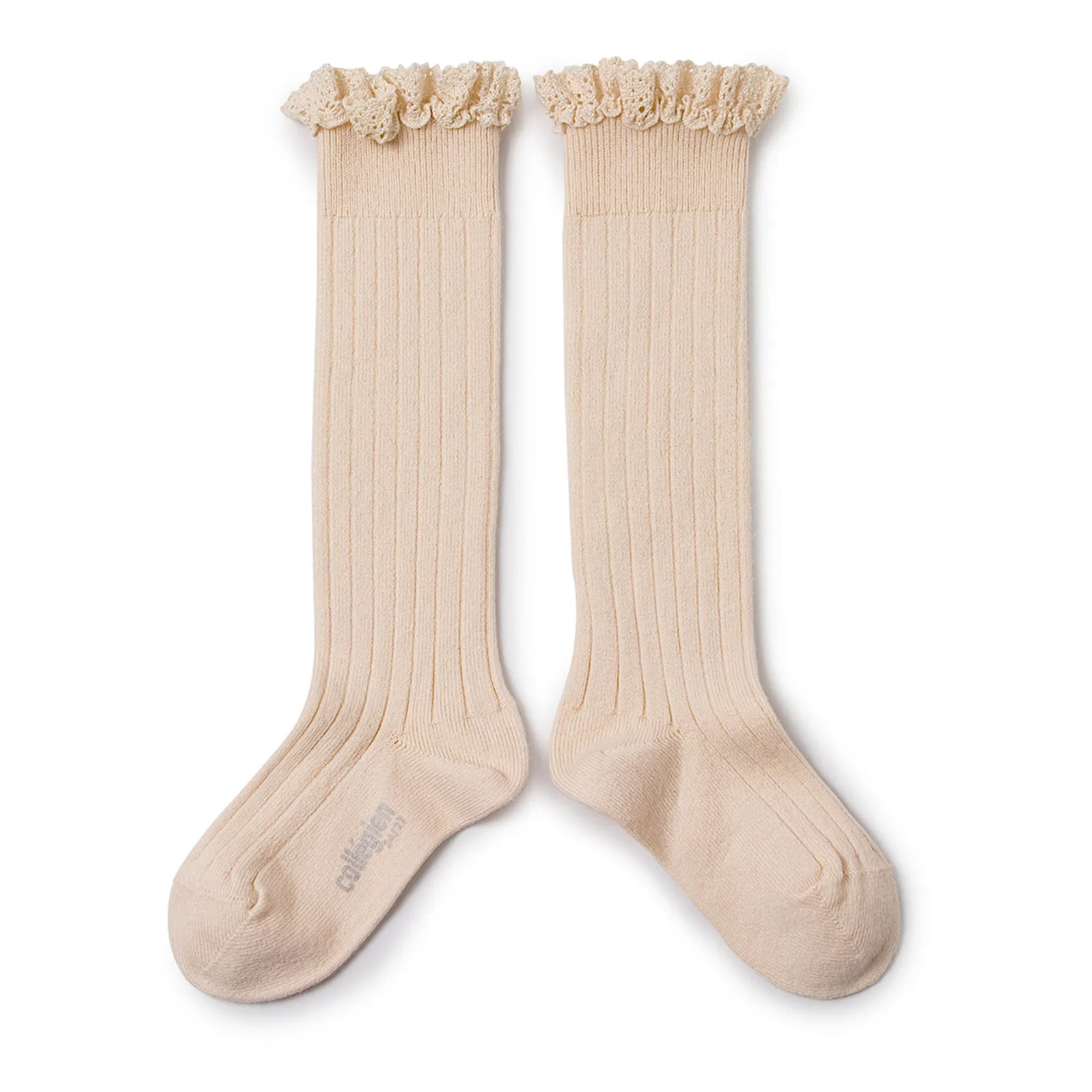 Collégien Powder Pink Josephine Socks