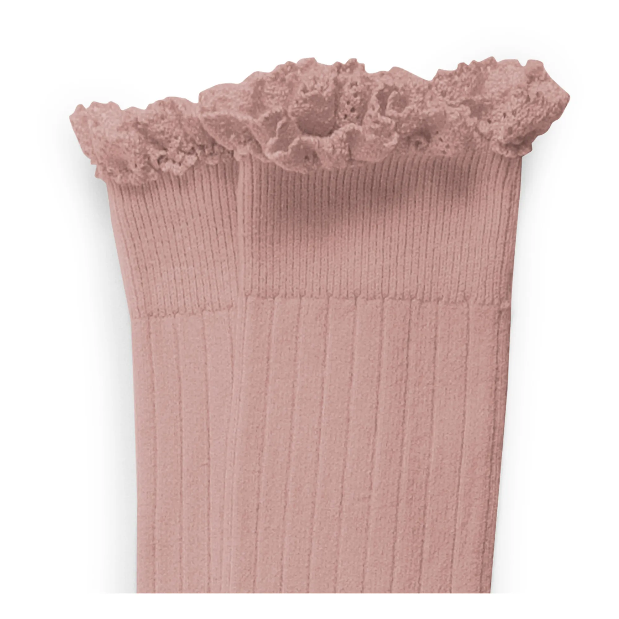 Chaussettes Joséphine | Vieux Rose- Image produit n°1