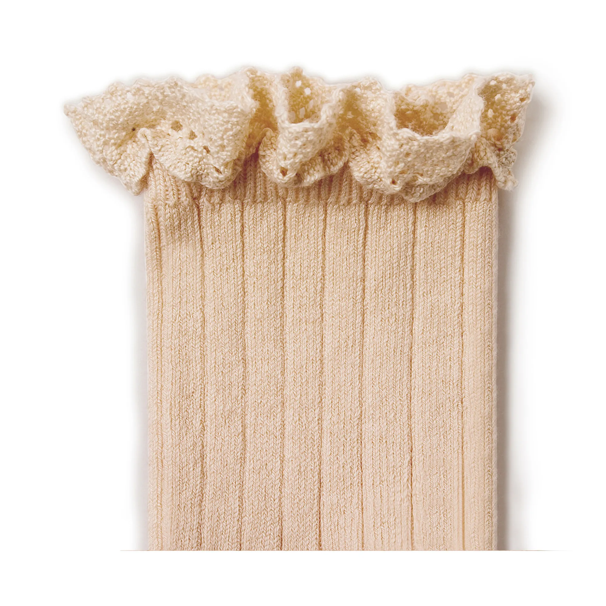 Calcetines Lili | Rosa empolvado- Imagen del producto n°2