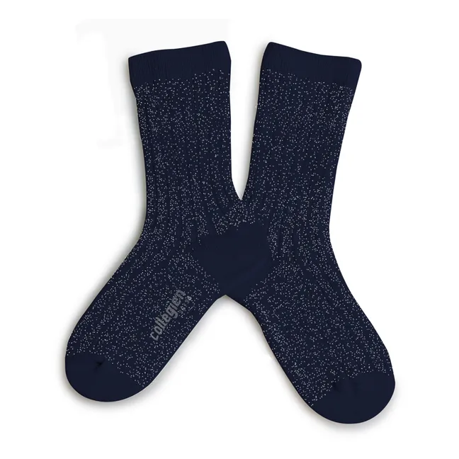 Chaussettes Victoire | Bleu marine