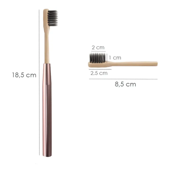 Recambio mediano para cepillo de dientes de adulto | Blanco- Imagen del producto n°2