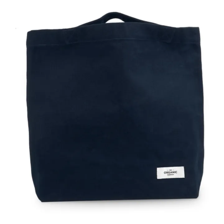 Tasche aus Bio-Baumwolle | Dunkelblau- Produktbild Nr. 0