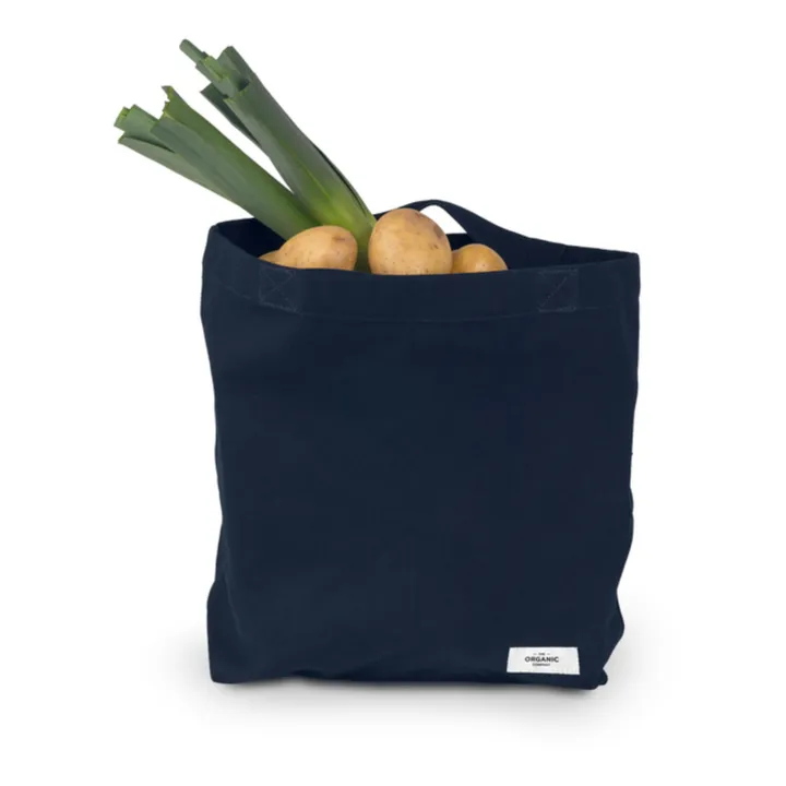 Tasche aus Bio-Baumwolle | Dunkelblau- Produktbild Nr. 1
