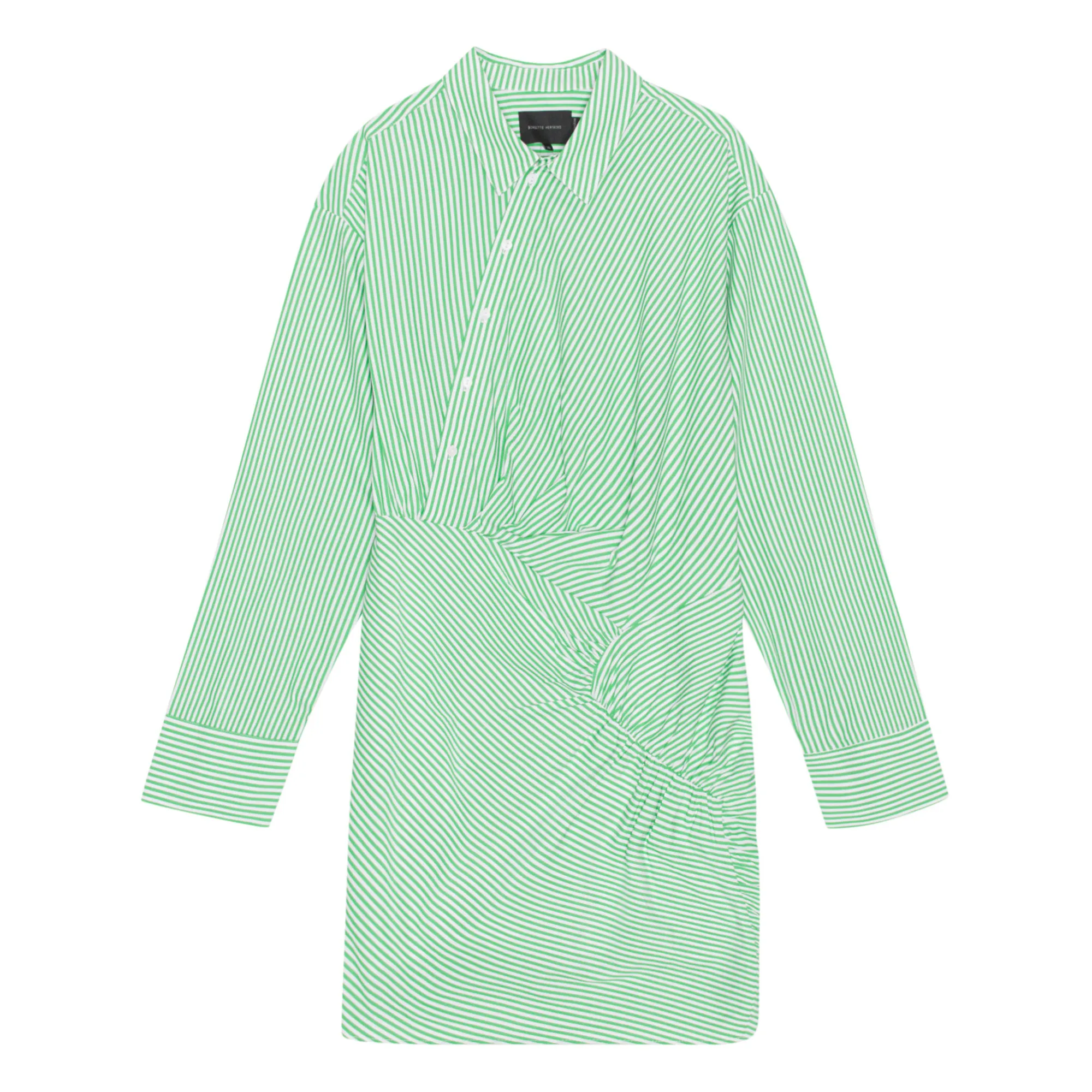 Herskind Green Dorthea Striped Dress