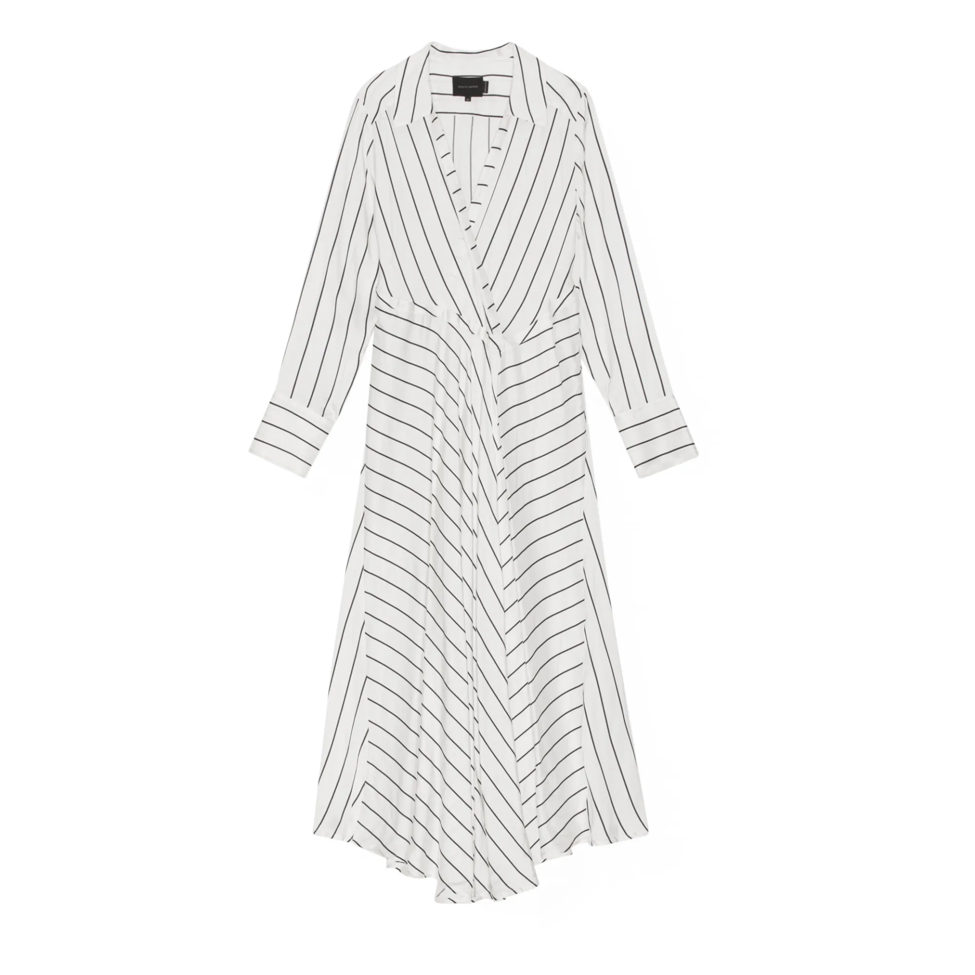 Herskind White Geraldine Striped Dress