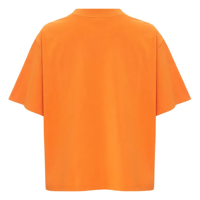 T-shirt d'Allaitement Tobby Golden Hour Coton Oeko-Tex | Orange
