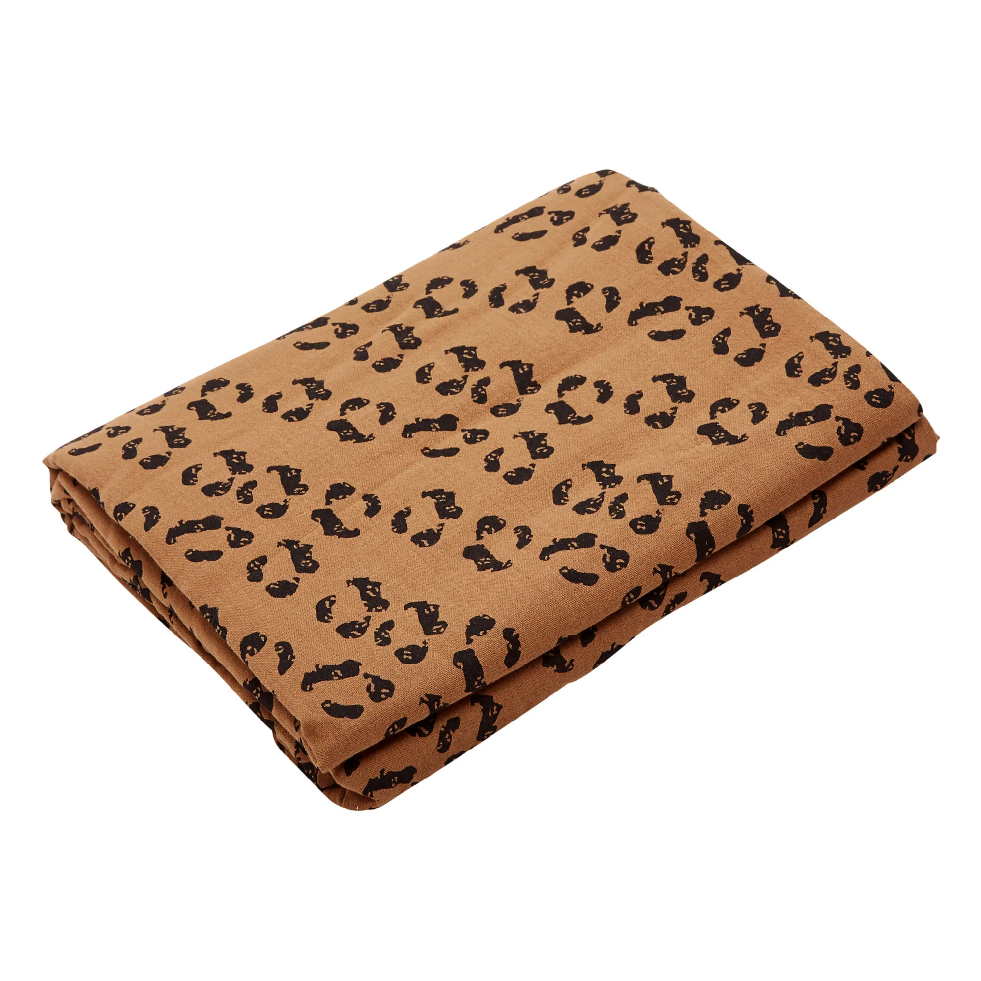 Poudre Organic Leopard Wheat Organic Double Woven Cotton Fabric Duvet Cover