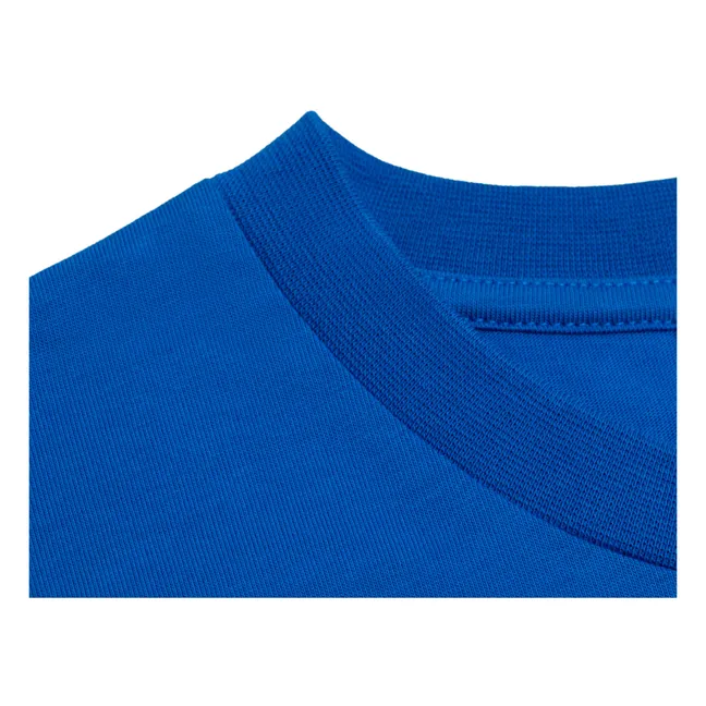 Camiseta de algodón ecológico Source V2 | Azul Rey
