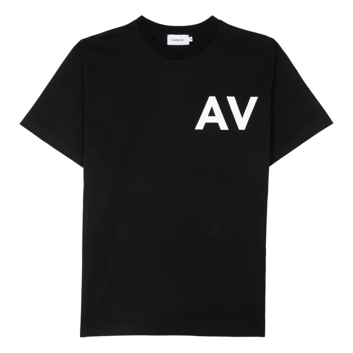 Camiseta de algodón ecológico Source AV | Negro- Imagen del producto n°0