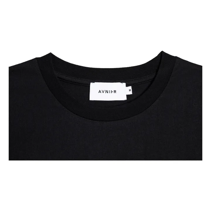Camiseta de algodón ecológico Source AV | Negro- Imagen del producto n°4