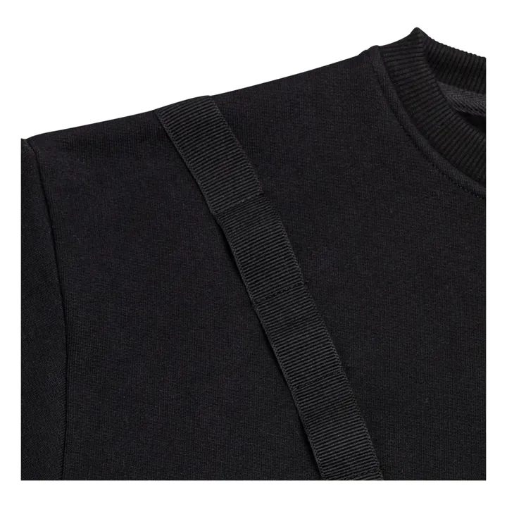 Shadow Organic Cotton Sweatshirt | Black- Product image n°5