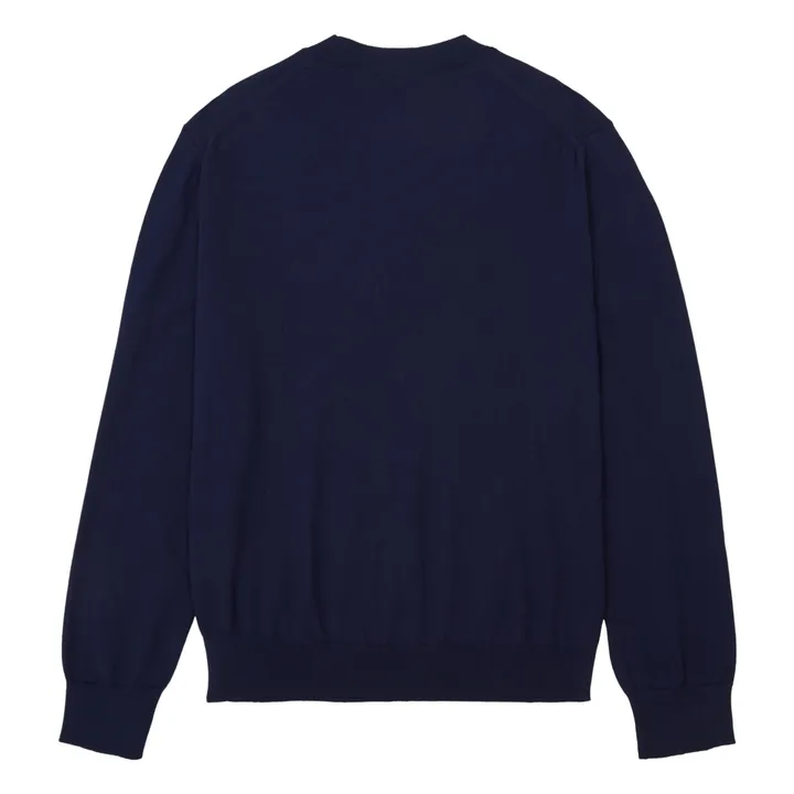 Marvin sweater | Navy blue- Product image n°5