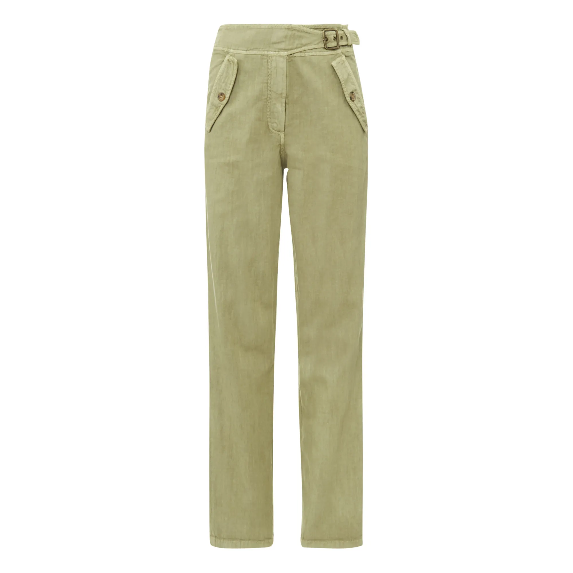Vanessa Bruno Khaki Axel Carrot Pants