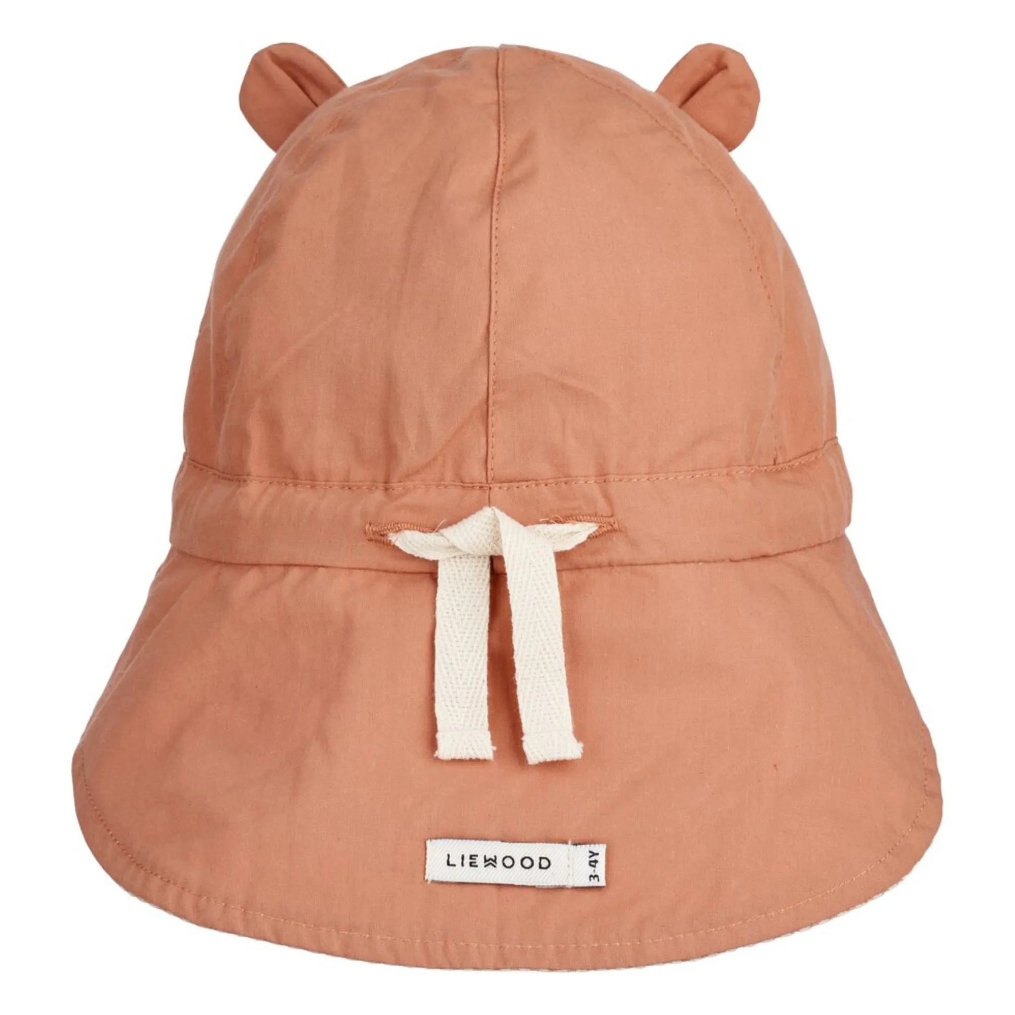 Chapeau Anti-UV Reversible Coton Bio Gorm | Vieux Rose- Image produit n°3