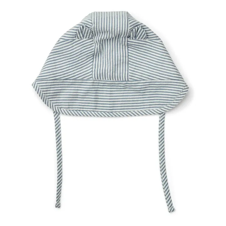 Béguin Coton Bio Rae | Bleu gris- Image produit n°1