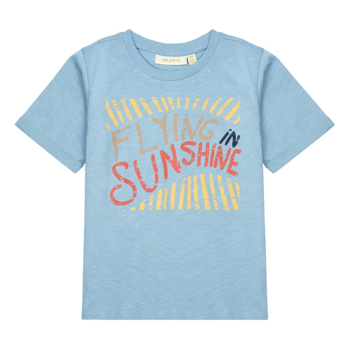 Organic Cotton Sunshine T-shirt | Blue- Product image n°0