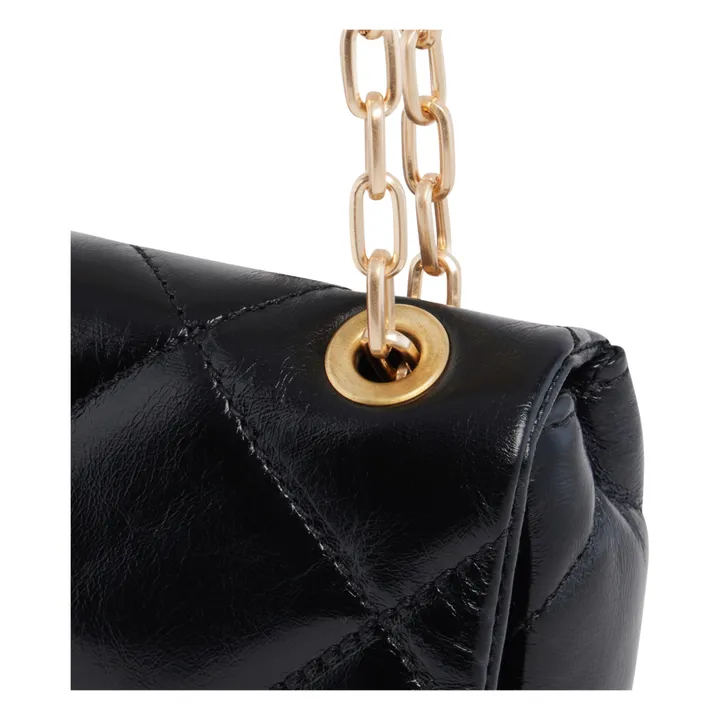 Sac Nano Moon Cuir Craquelé | Noir- Image produit n°4