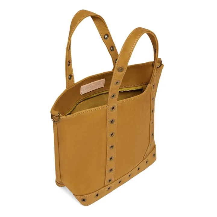 Vanessa Bruno Small Nubuck Shopping Bag and Ribbed Eyelet