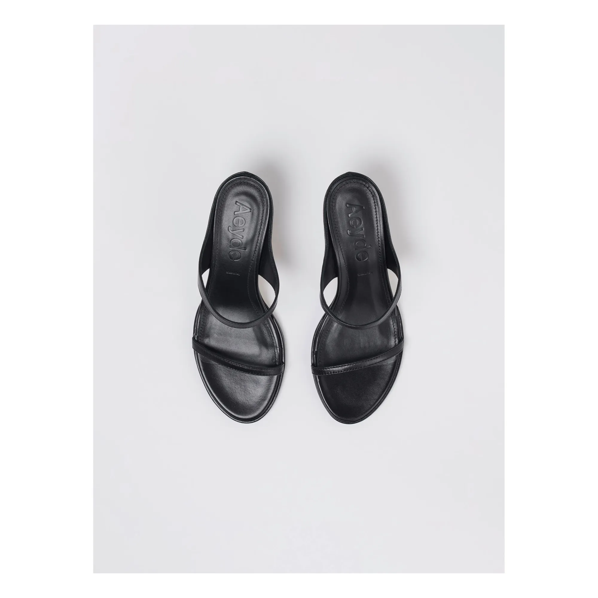 Aeyde Maru Mules Black Smallable - Main Image