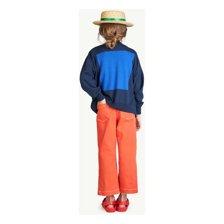 Ant Pocket Detail Pants | Red- Product image n°3